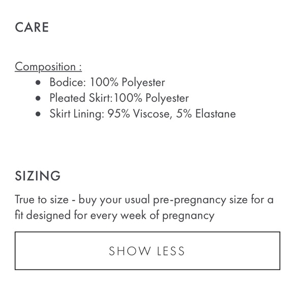 Seraphine Pleated Maternity/Nursing Dress - Picture 14 of 15